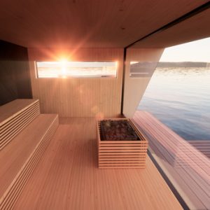 Floating Sauna